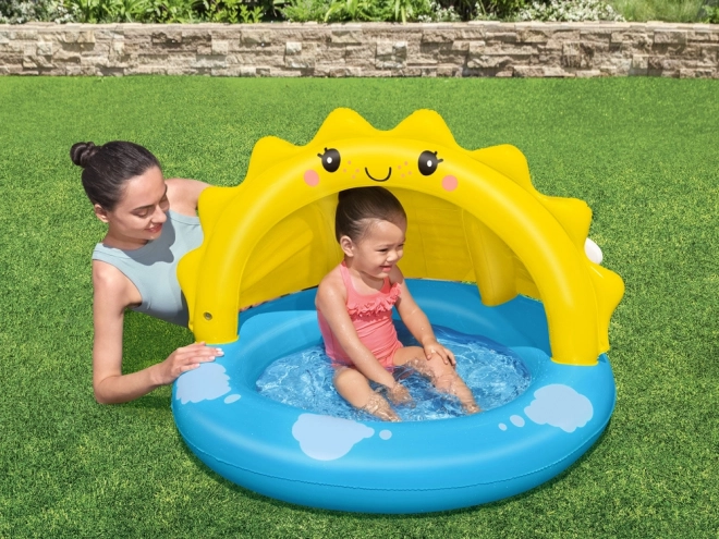 Inflatable Baby Pool with Sunshade