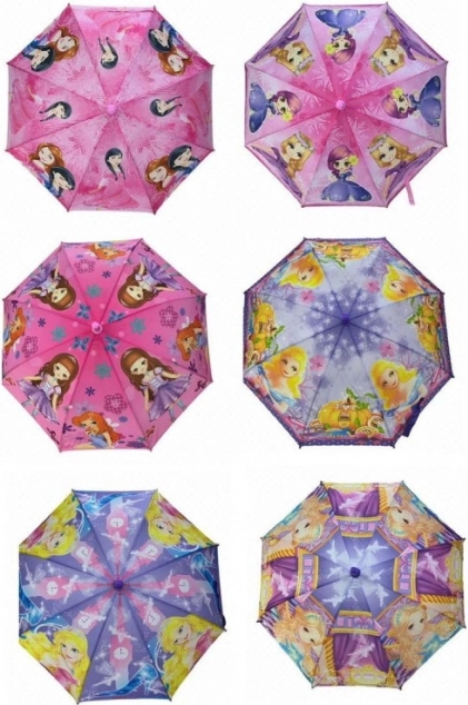 Paraplu voor meisjes 50 cm