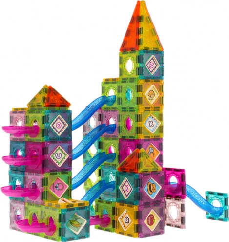 Creative marble run