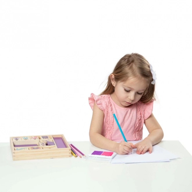 Melissa en Doug - Stempelset Prinsessen