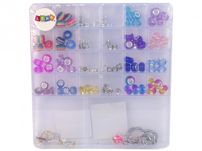 Kleurig kralenset voor het maken van sieraden
