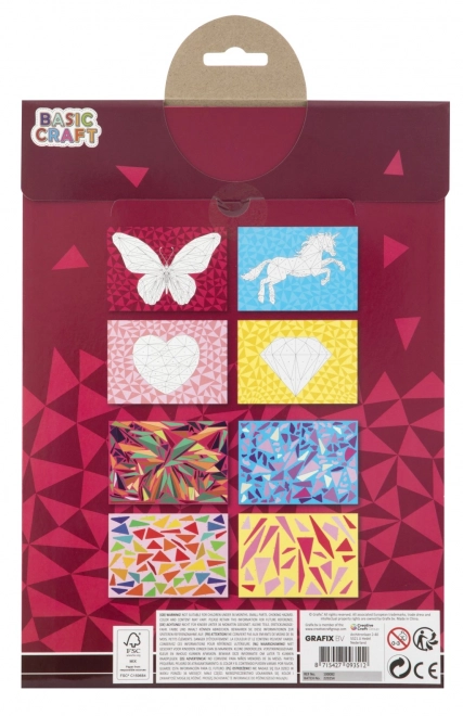 Sticker-Puzzle nach Zahlen A4