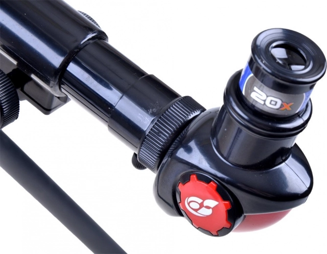 Drie verwisselbare vergrotingen 20×/30×/40×