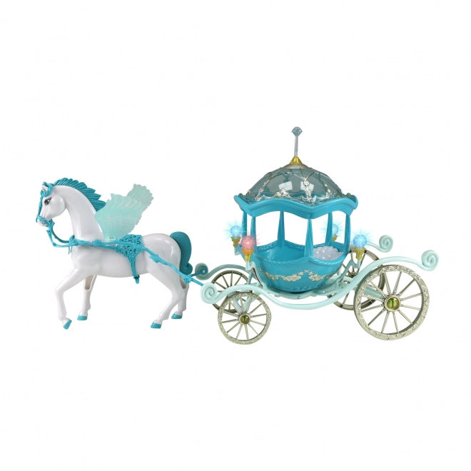 Fairytale Carriage with Winged Horse