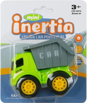 Mini-Baufahrzeug mit Schwungrad