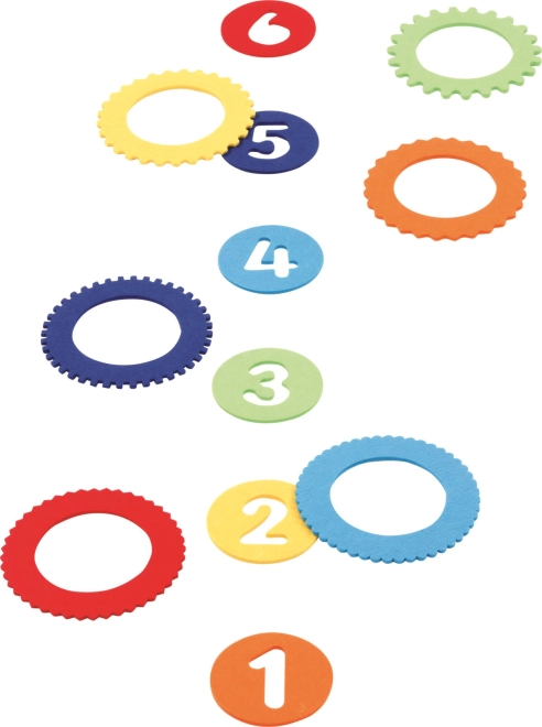 Colorful foam rings