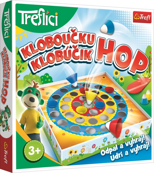 Spel Hoedje, hopp! Treflíci