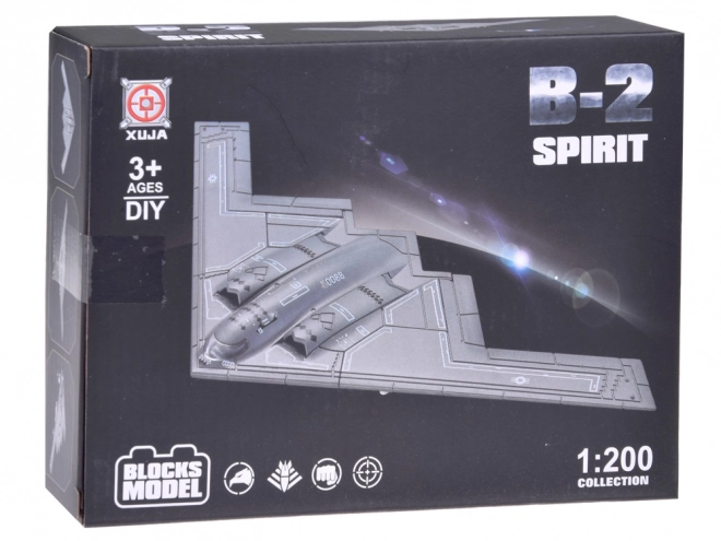 Model van de legendarische bommenwerper B-2 Spirit