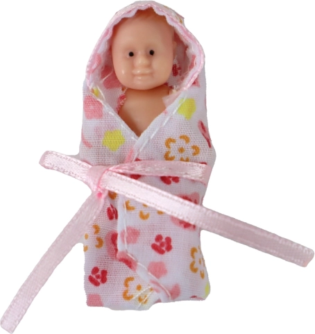 Schwangerschaftsbauch und Baby für anschauliches Spiel