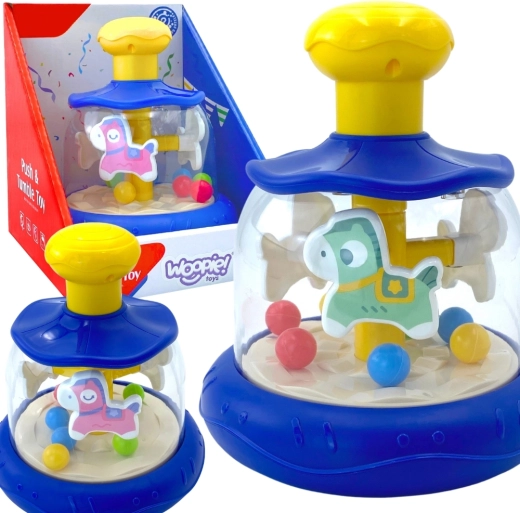 Woopie Baby Colorful Carousel With Balls
