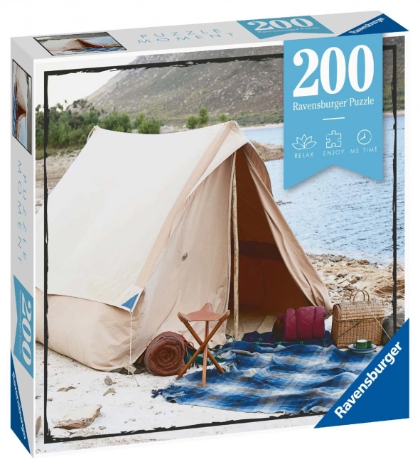 Puzzle Momenty 200 stukjes - Kamperen