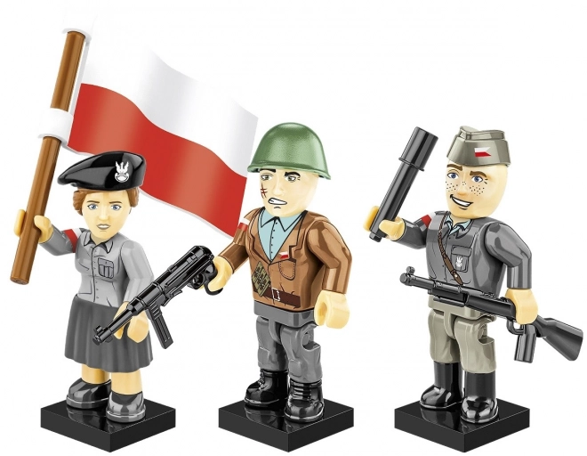 Figurines des insurgés de l’Insurrection de Varsovie 1944 – set