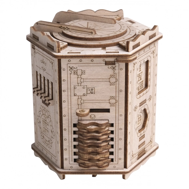 Fort Knox Pro Wooden Puzzle Brain Teaser