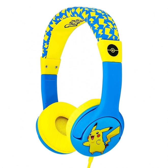 Bedrade hoofdtelefoon voor kinderen OTL Pokemon Pikachu (blauw-geel)