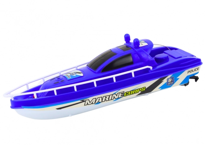 Politie op afstand bestuurbare RC Blue Pilot 27MHz