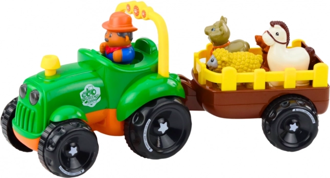 Interactive Tractor with Animals