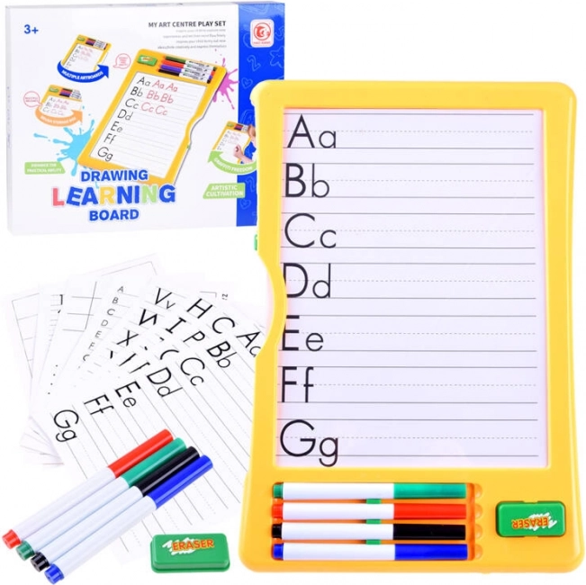 Tableau éducatif avec feutres pour enfants