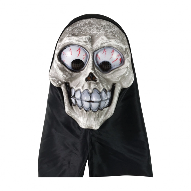 Maskerschedel met sjaal