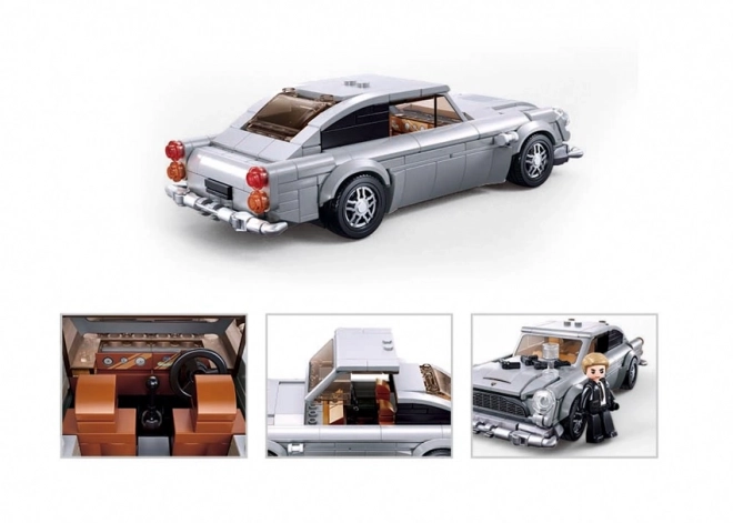 Sluban ModelBricks auto van geheime agent