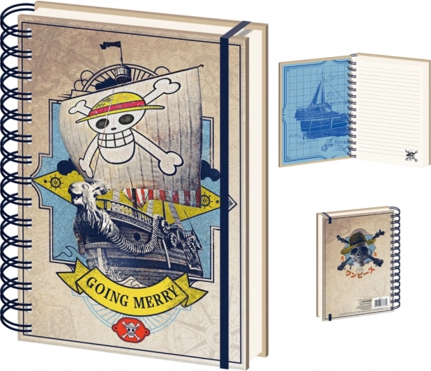 Ring-bound Notebook with One Piece Theme