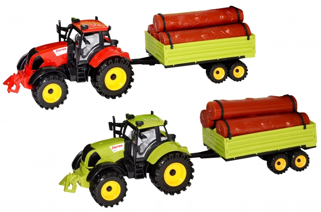 Tractor met aanhanger 45 cm