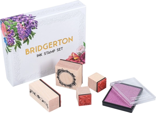 Stempels met Bridgerton-thema
