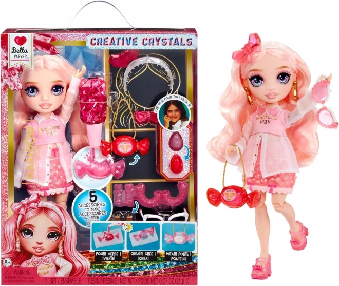Rainbow High creatieve kristallen pop Bella Parker