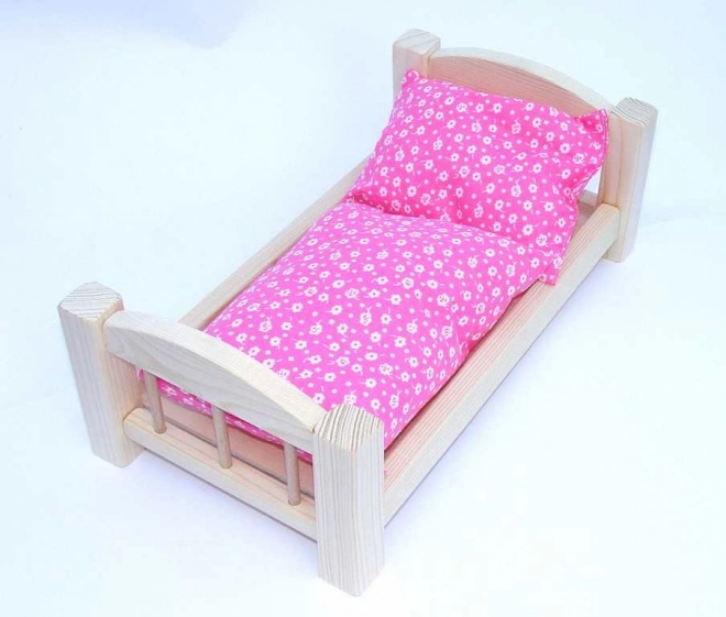 Wooden Doll Cradle