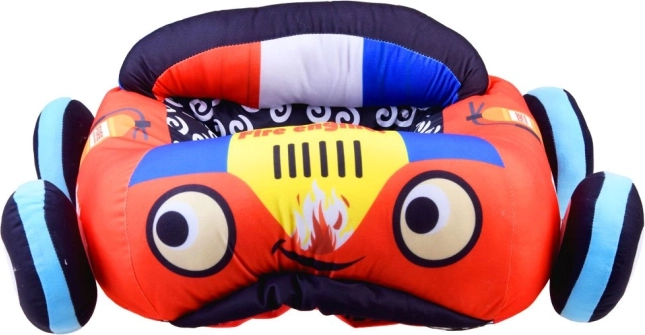 Design ludique de camion de pompiers