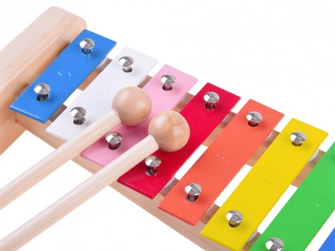 Houten muziekinstrumentenset voor kinderen