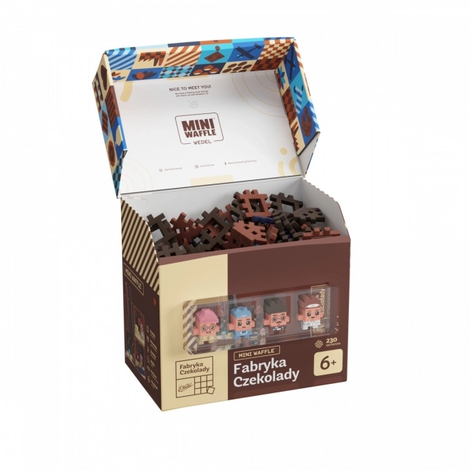 Bouwpakket Mini Waffle - Wedel Chocoladefabriek, 230 stukken