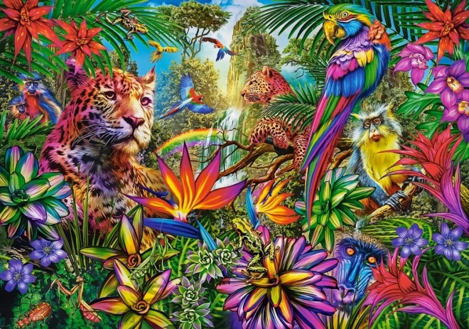 Puzzle Mode jungle 500 pièces CASTORLAND