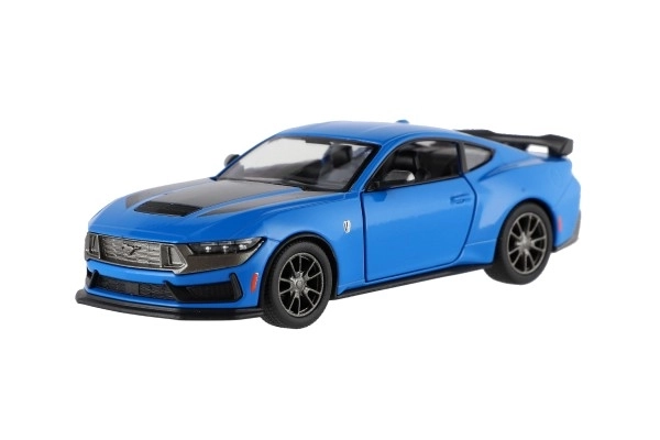 Auto Kinsmart 2024 Ford Mustang Dark Horse 1:38 metaal/kunststof 12,5cm 4 kleuren op trek-mechanisme 12st per doos