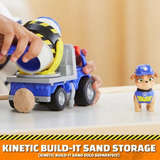 Cementmixer uit de Paw Patrol collectie: Rubble en zijn team