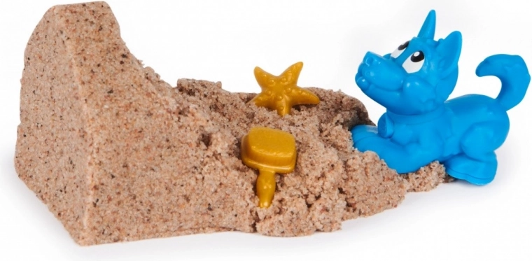 Cherche des trésors dans le sable cinétique