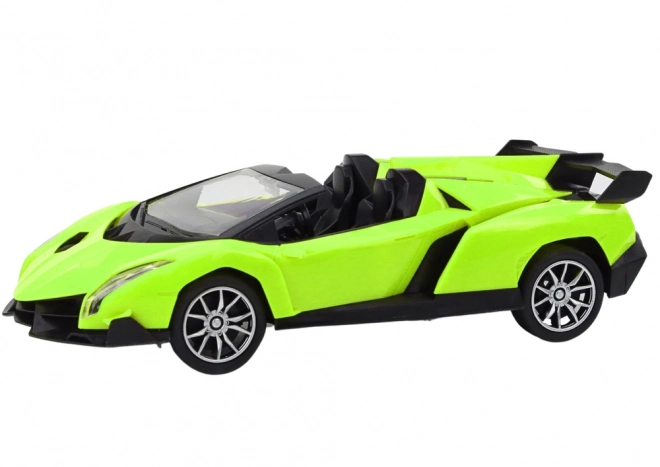 Grünes ferngesteuertes Sportauto 1:18