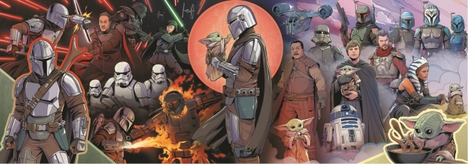 Panoramapuzzle The Mandalorian Abenteuer 1000 Teile