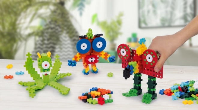 Plus-Plus Kreativset Lerne Monster Bauen