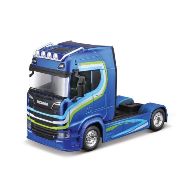 Bburago 1:43 Haulers Custom Cabs Scania 770S – Blue
