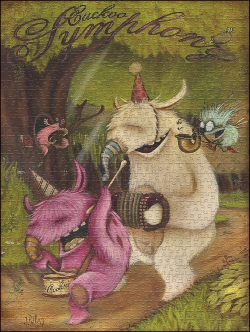 Puzzle HEYE Zozoville : Symphonie du Coucou 1500 pièces