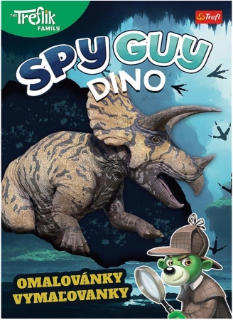 kleurboek Spy Guy Dino 20 × 27,5 cm