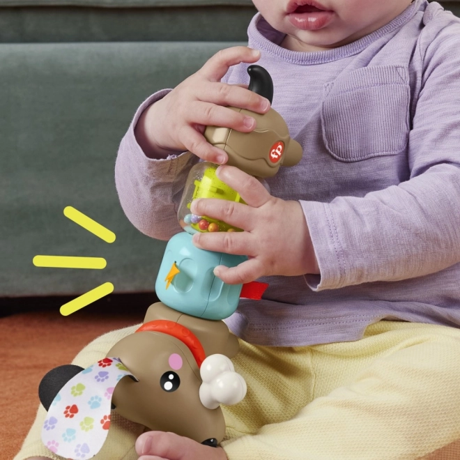 Fisher-Price Rattling and Clacking Dachshund Toy