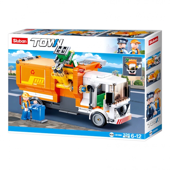 Sluban Stad M38-B1066 Vuilniswagen