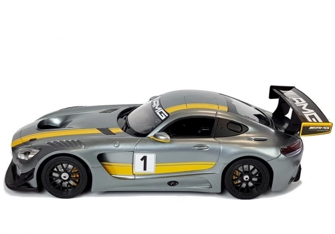 R/C auto Mercedes-AMG GT3 Rastar 1:14 grijs op afstand bestuurd