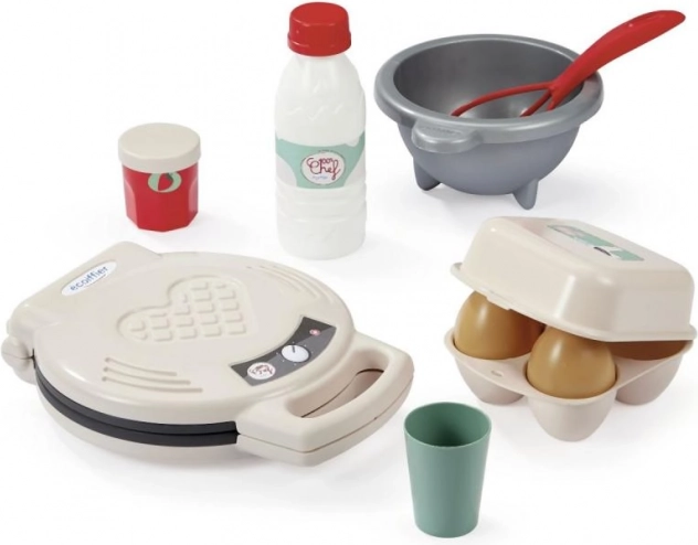 Wafelijzer met accessoires voor kinderen