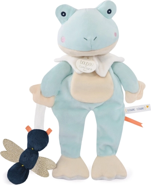 Plush Gift Set Frog with Dragonfly