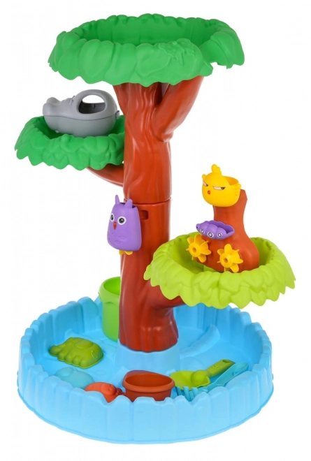 Set MEGA zandbak met waterfunctie