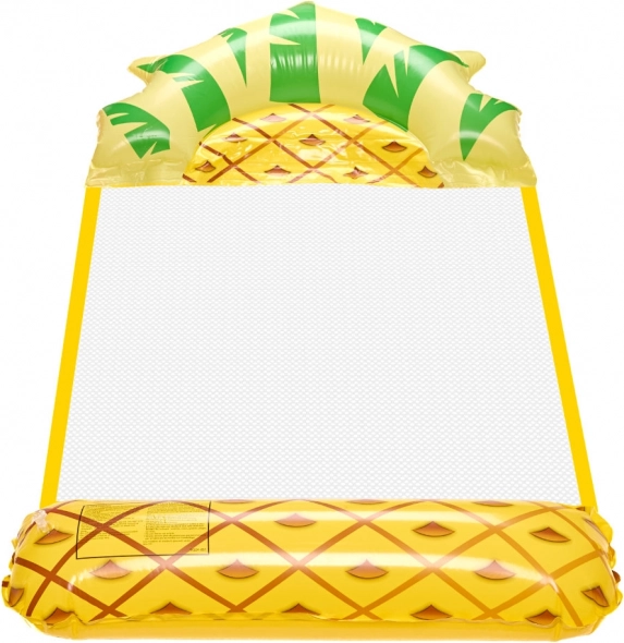 Opblaasbaar strand ligbed hangmat ananas