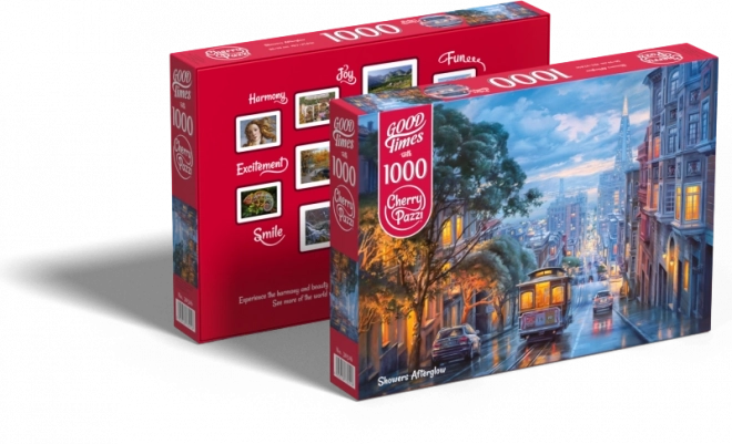 CherryPazzi Puzzle Regenspiegelungen 1000 Teile