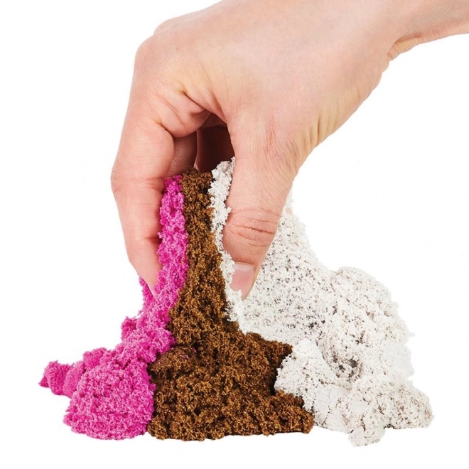 Kinetisch zand geurende koepelvormige ijsjes